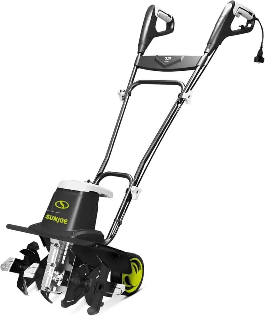 Sun Joe battery-powered electric cultivator with rotating tines